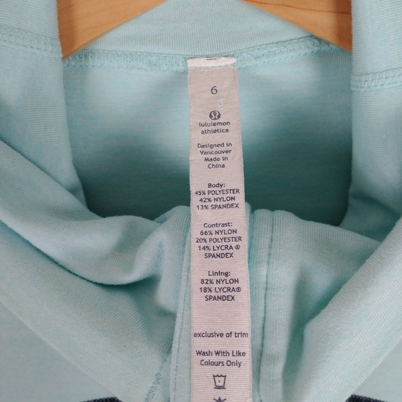 Lululemon In Stride Long Blue Running Jacket - Picture 2 of 6